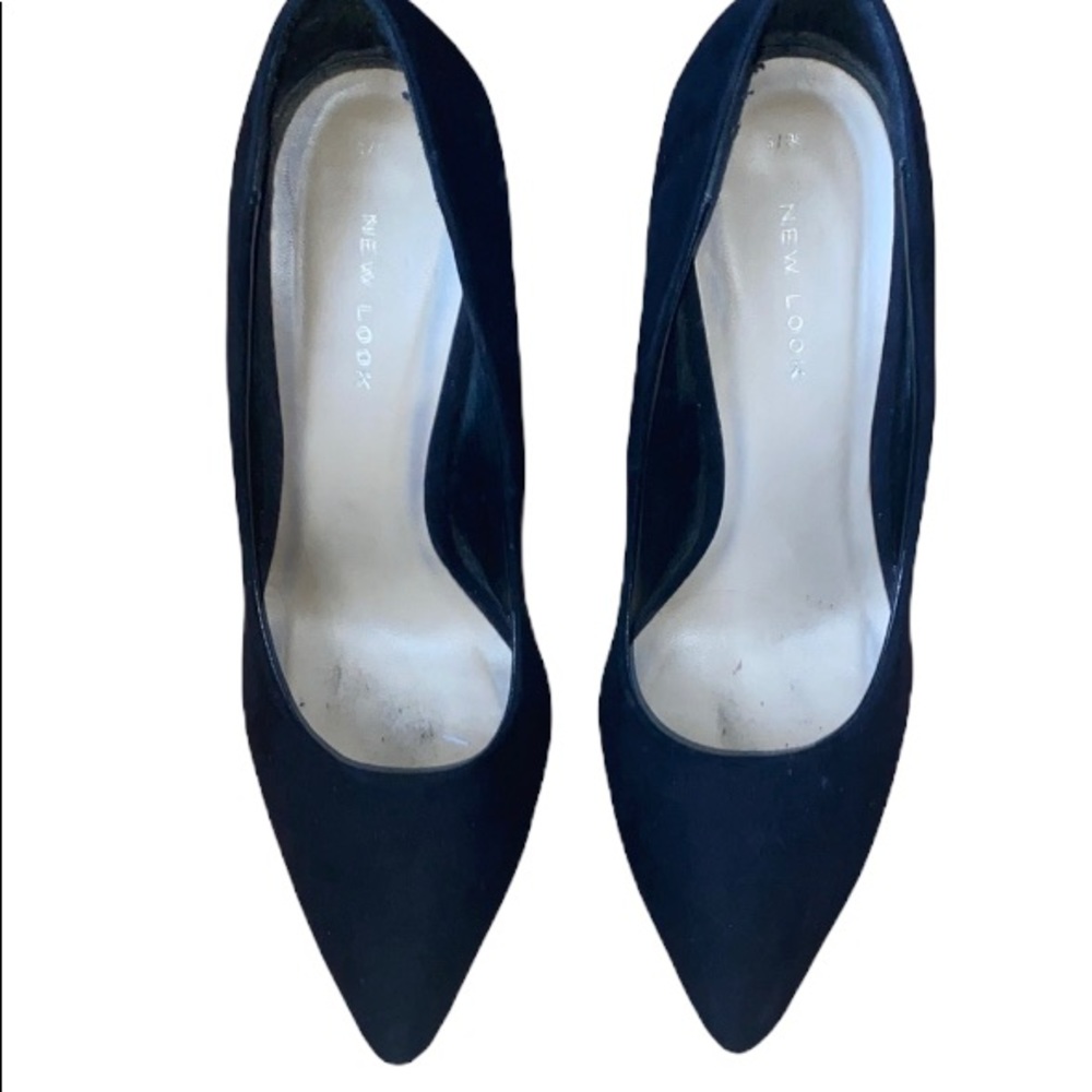 Black Heels Suede
